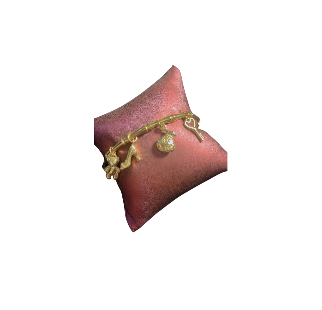 Gourmette Bibelot en acier inoxydable 