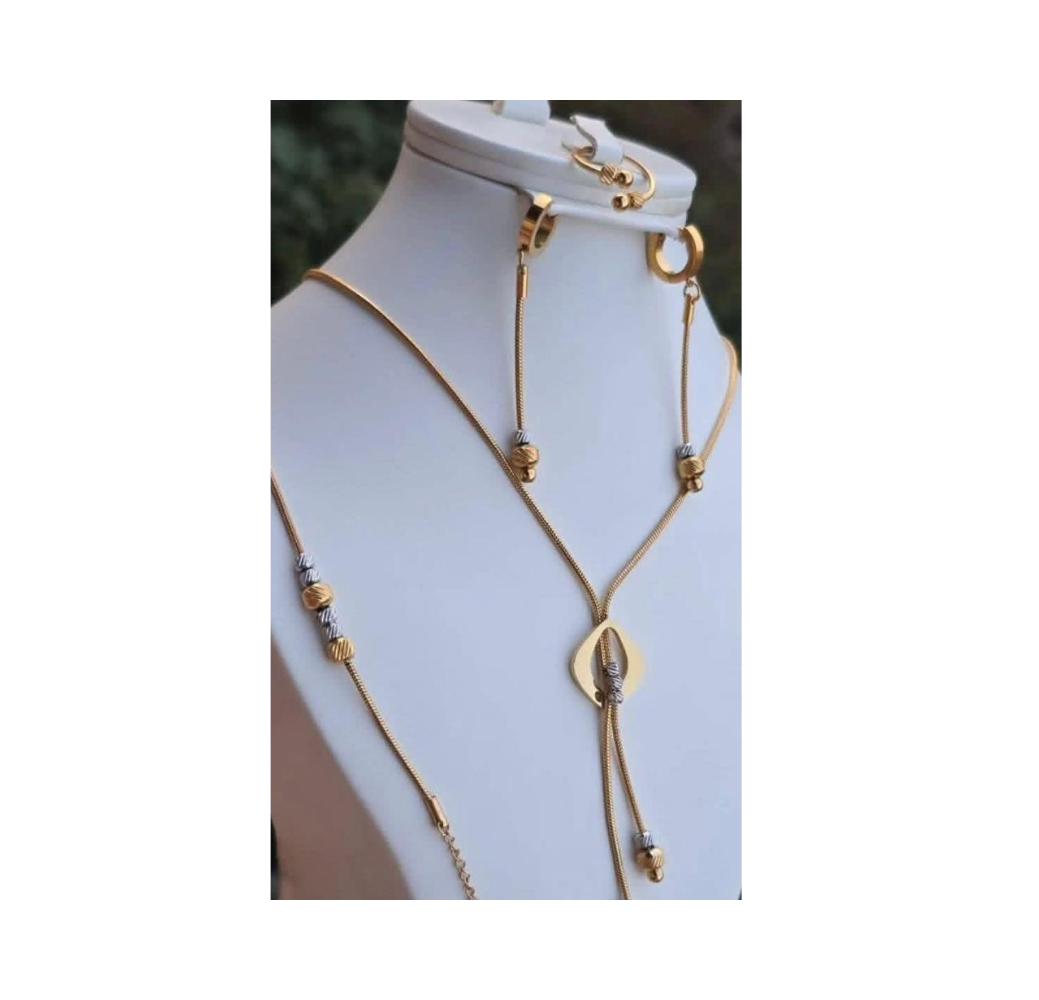 Parure tendance en acier inoxydable 