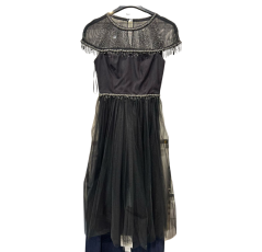 Robe de soirée noire élégante