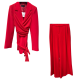 Ensemble classique rouge