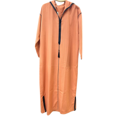 Abaya orange clair