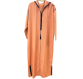 Abaya orange clair