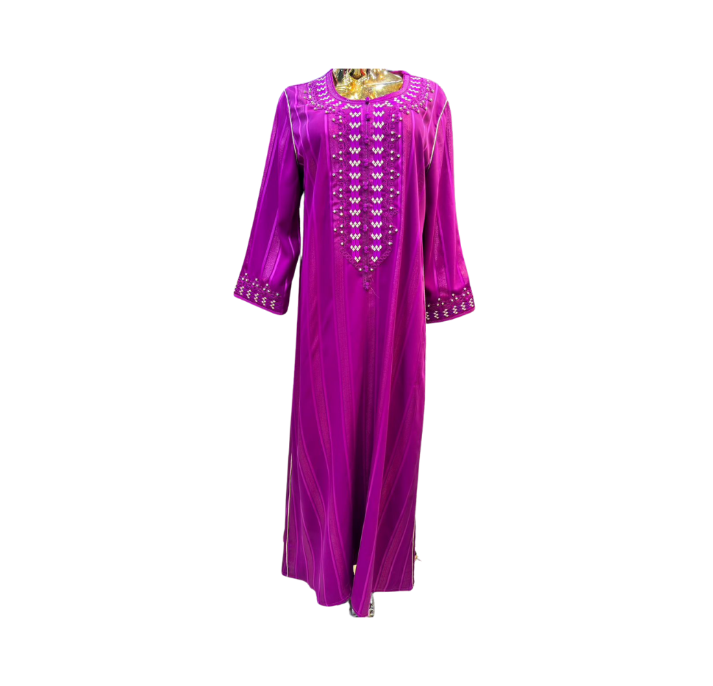 Robe d’hôtesse style Arabesque Rose