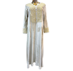 Robe d’hôtesse rose claire style Arabesque 