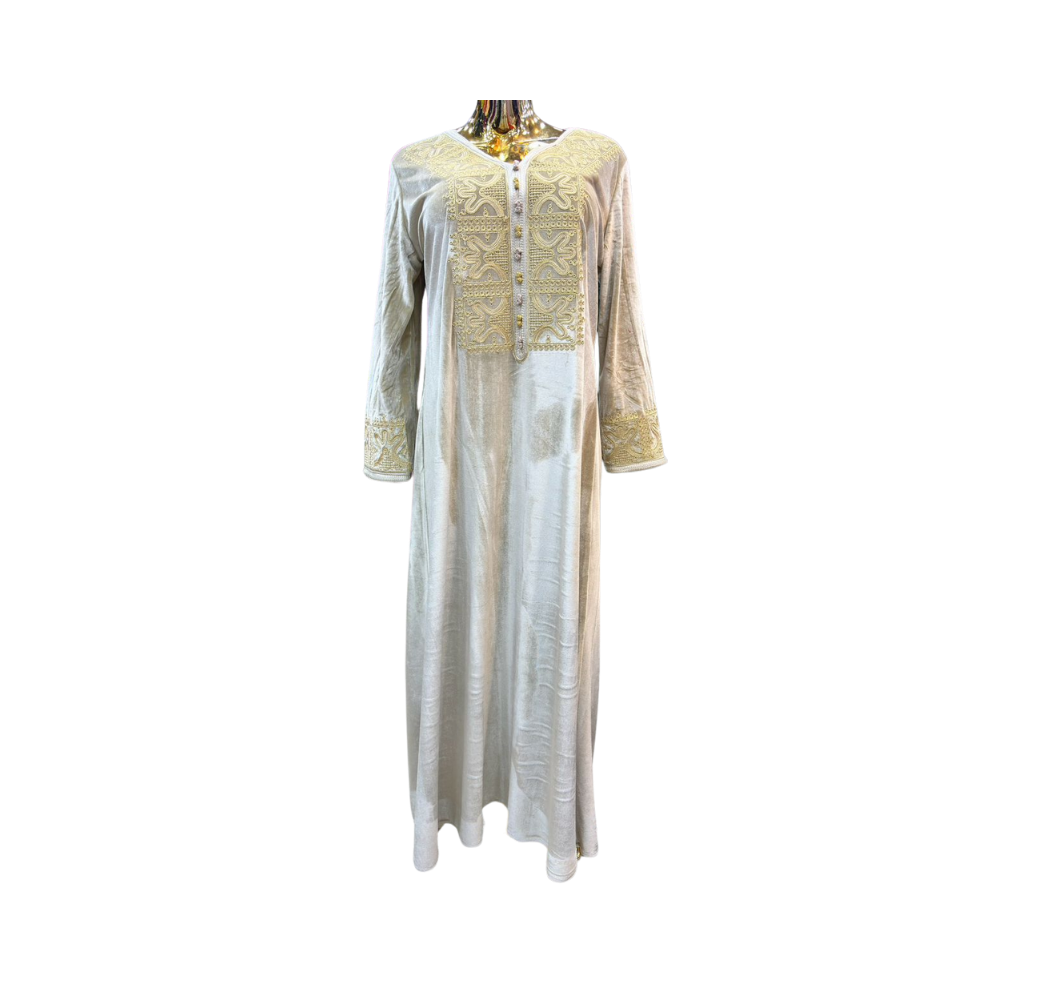 Robe d’hôtesse rose claire style Arabesque 