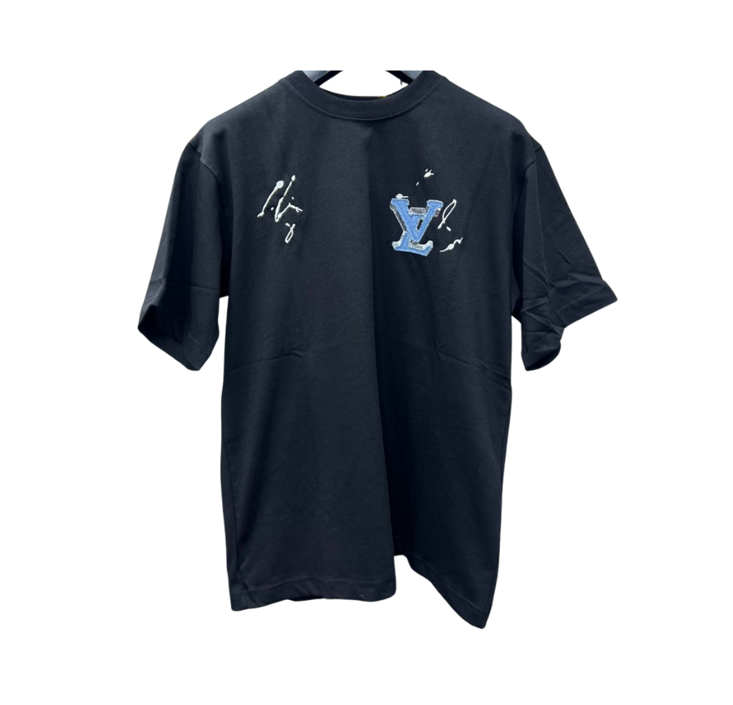 T-shirt Noir Louis Vuitton