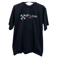T-shirt Noir Style Off-White