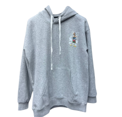 Sweat Gris à Motif Tendance