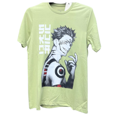 T-shirt Vert Pistache à Motif Anime