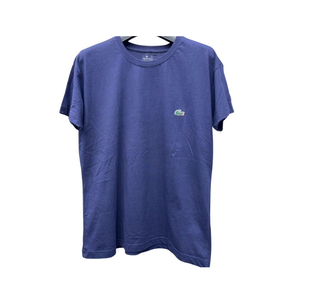 T-shirt Bleu Marine Style Lacoste