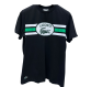 T-shirt Blanc à Motif Style Lacoste