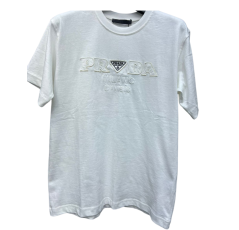 T-shirt Blanc Style Prada