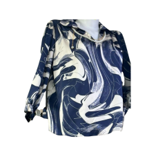 Chemisier femme imprimé avec collier