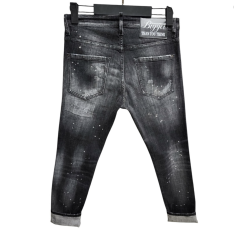 jean Dsquared² noir délavé