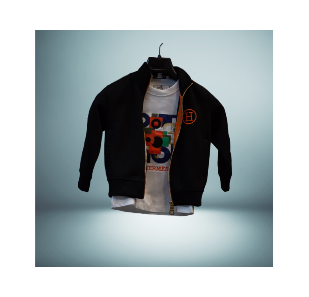 Ensemble veste, haut et pantalon - HERMES Ensemble veste, haut et pantalon - HERMES