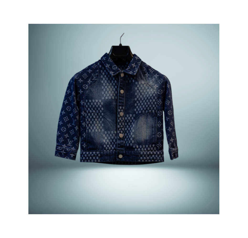 Ensemble veste et pantalon en jean - LOUIS VUITTON Ensemble veste et pantalon en jean - LOUIS VUITTON