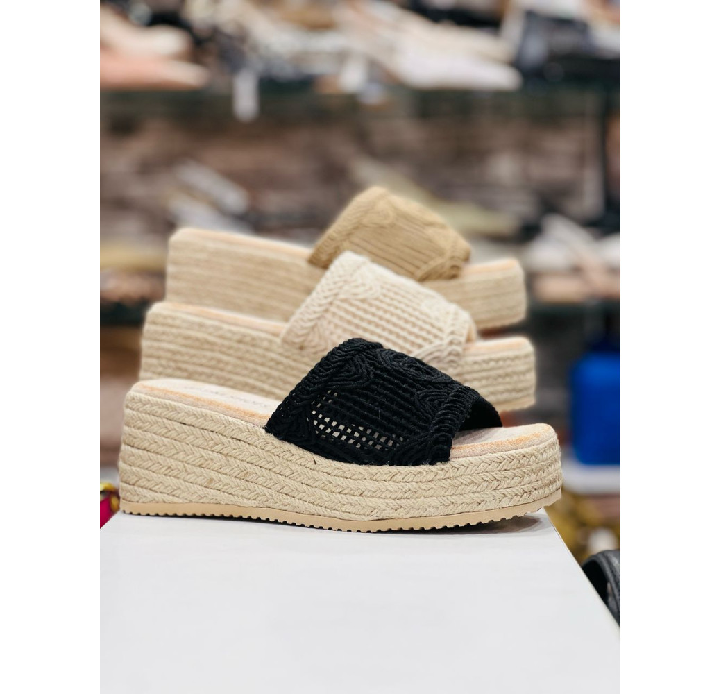 Sabot à talon compensé pour femme Sabot à talon compensé pour femme