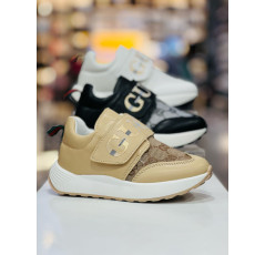 Baskets Gucci à scratch pour garçon