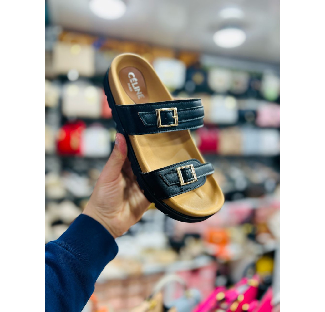 Mules à doubles boucles pour femme Mules à doubles boucles pour femme