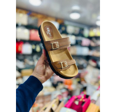 Mules à doubles boucles pour femme 