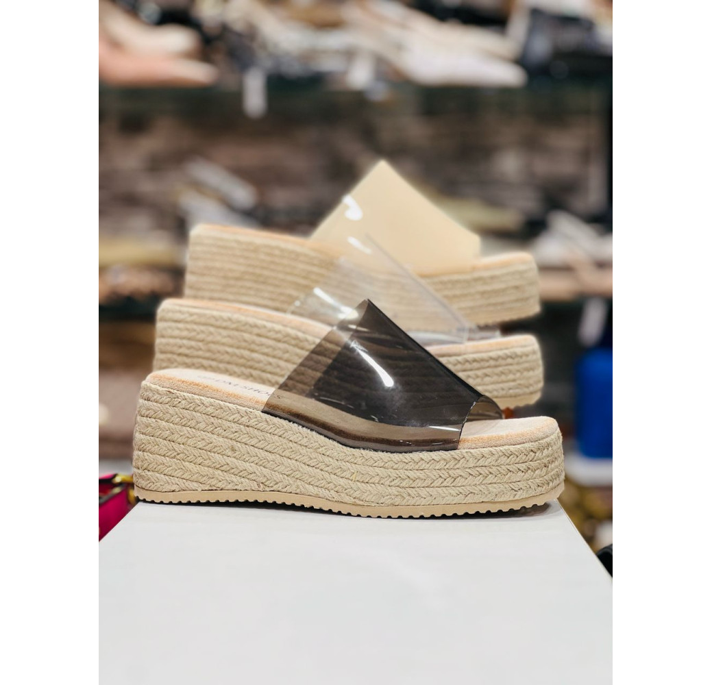 Sabot à talon compensé pour femme Sabot à talon compensé pour femme