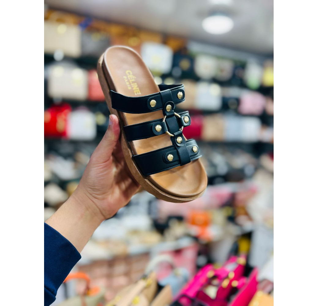 Mules à clous pour femme