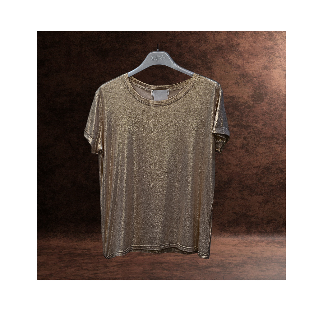 Petit haut beige pailleté pour femme Petit haut beige pailleté pour femme