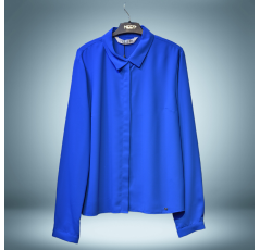 Chemisier boutonné fluide pour femme