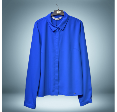 Chemisier boutonné fluide pour femme