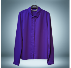 Chemisier boutonné fluide pour femme