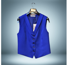 Ensemble deux pièces gilet et pantalon pour femme 