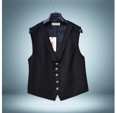 Ensemble deux pièces gilet et pantalon pour femme 