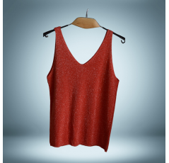 Petit haut sans manches pour femme