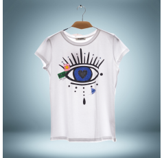 T-shirt imprimé pour femme