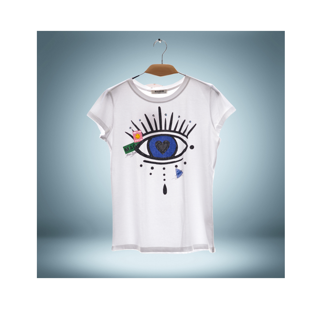 T-shirt imprimé pour femme