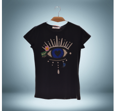 T-shirt imprimé pour femme