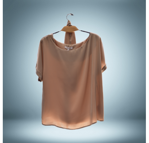 Ensemble en soie haut et jupe pour femme