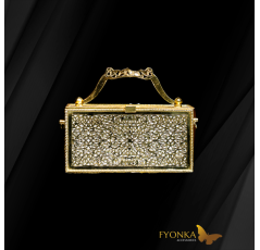 Sac en bronze - plaqué or