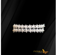 Serre tête en zircon