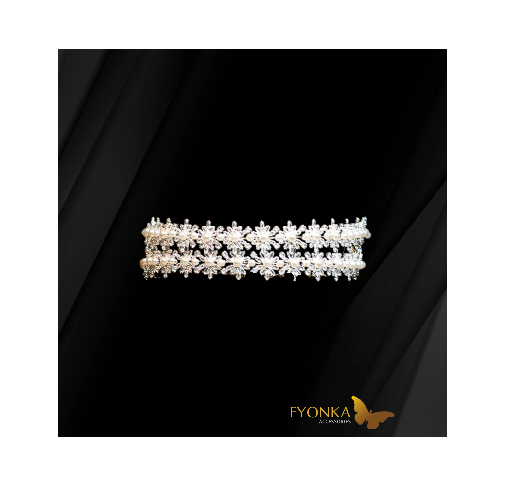 Serre tête en zircon