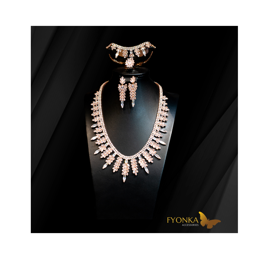 Parure en zircon