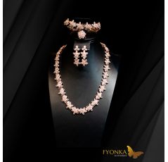 Parure en zircon