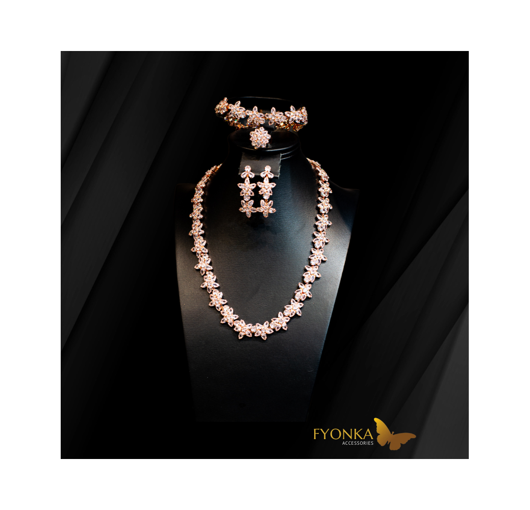 Parure en zircon