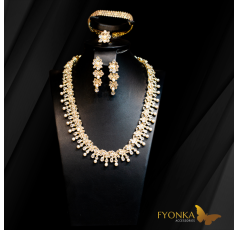 Parure en zircon