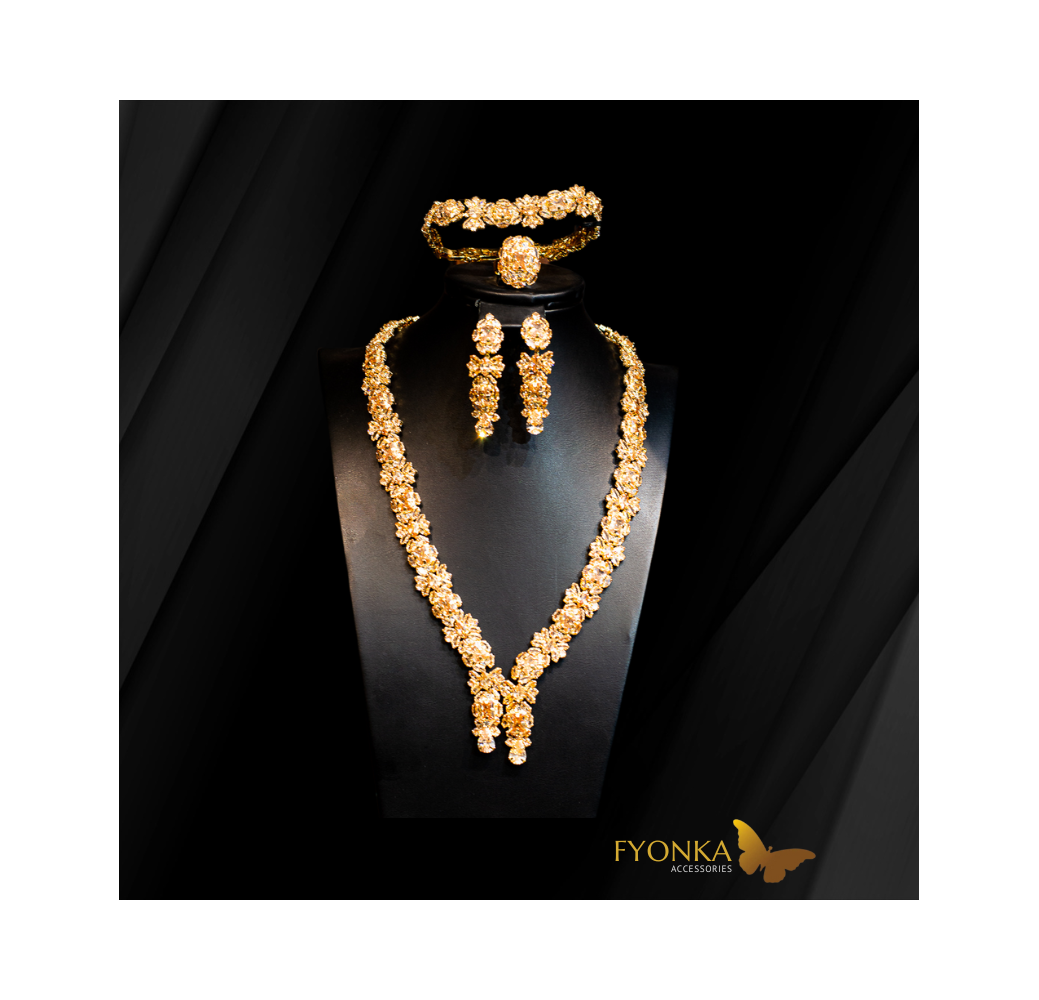Parure en zircon