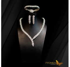 Parure en zircon