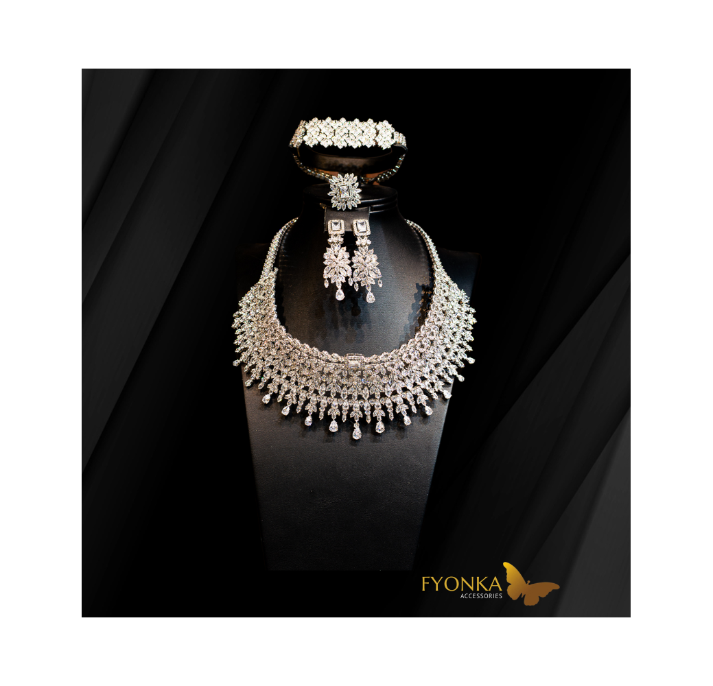 Parure en zircon