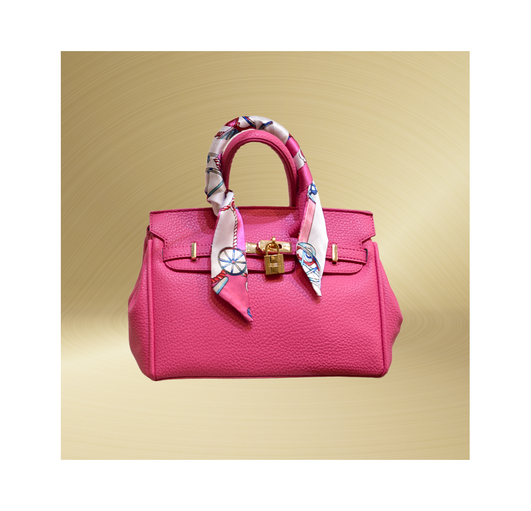 Sac à main avec foulard pour femmes	