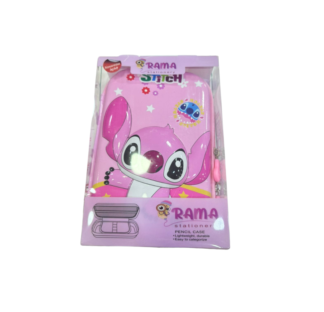 Trousse Stitch rose – Rama Stationery Trousse Stitch rose – Rama Stationery