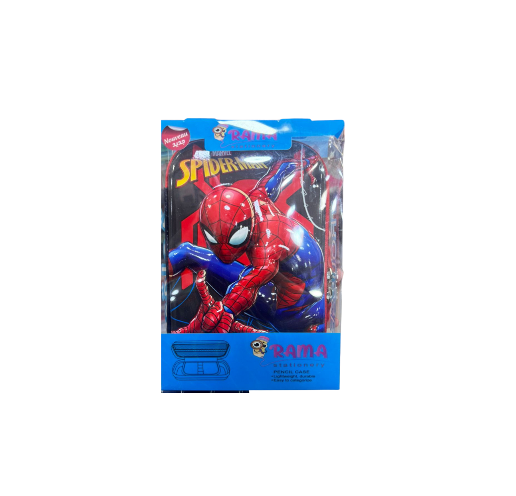 Trousse Spider-Man – Rama Stationery Trousse Spider-Man – Rama Stationery
